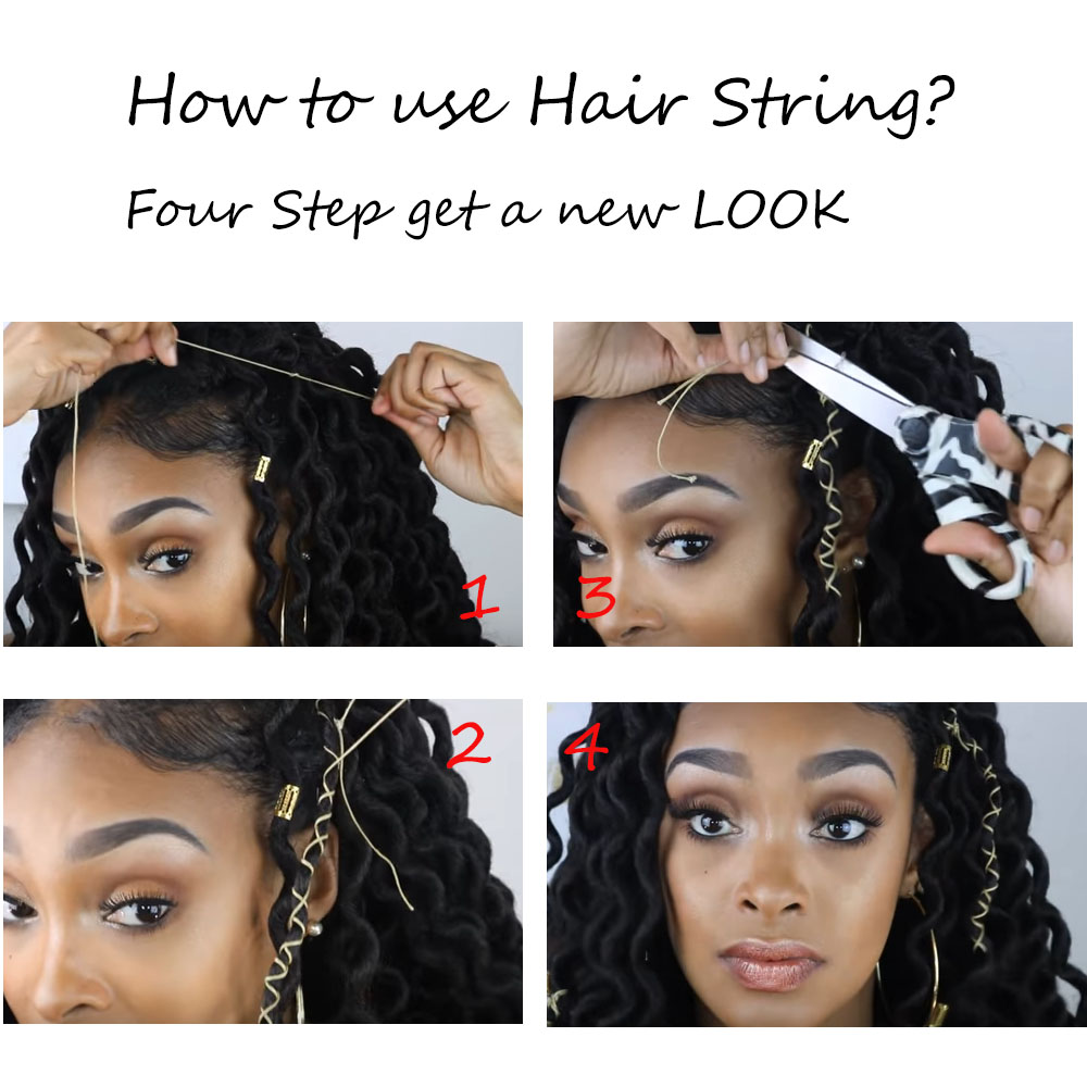 28 Top Photos How To Braid Hair With String And Beads : Braids with ...