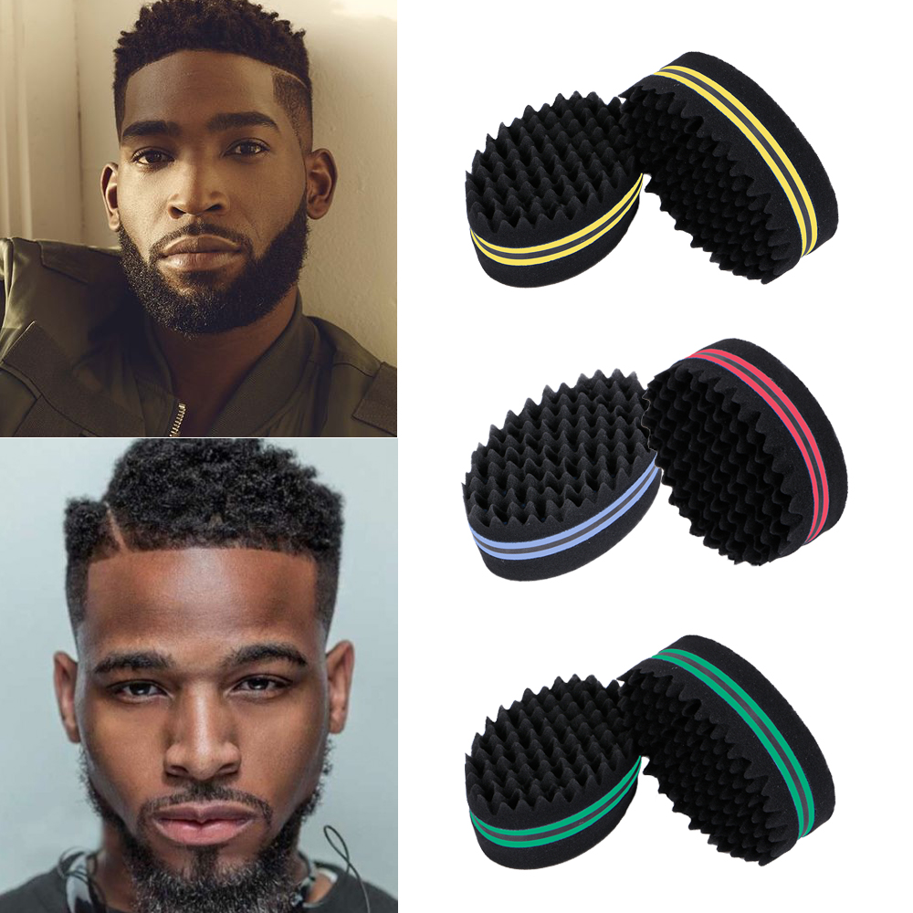 Men Magic Twist Hair Sponge Foam Brush For Dread Locking Afro Loc